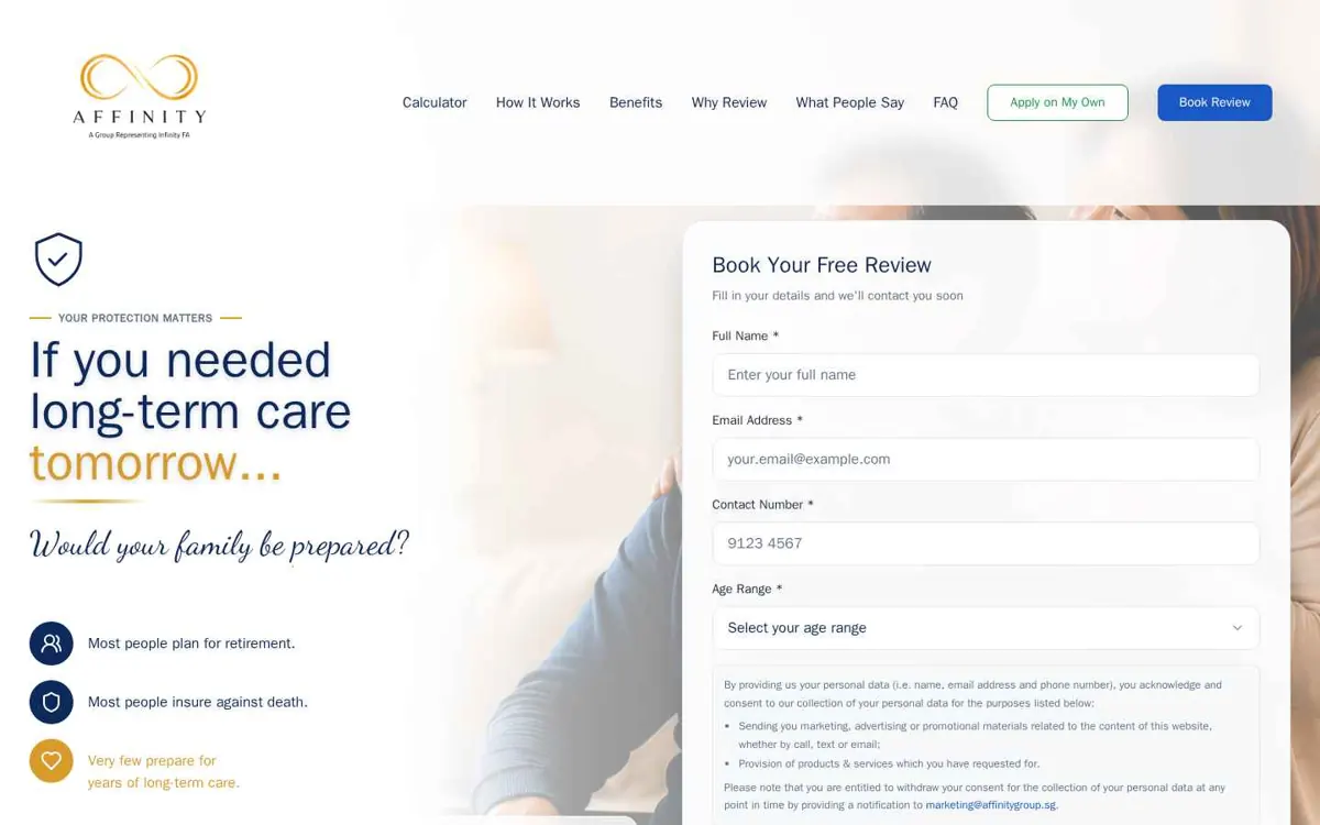 CareShield review booking